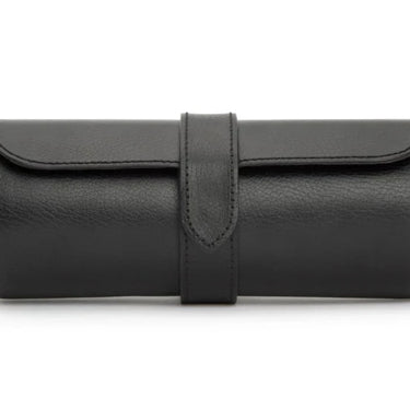 Wolf Hertage Watch Roll - Black/Grey