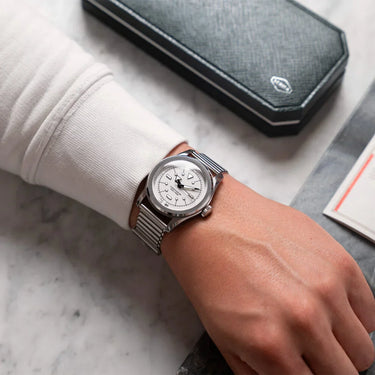 Serica Ref. 6190-2 M.S.L. Chronometer Polar White