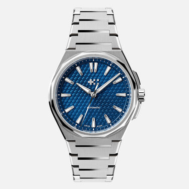 Christopher Ward The Twelve - Nordic Blue - Steel Bracelet - 38mm