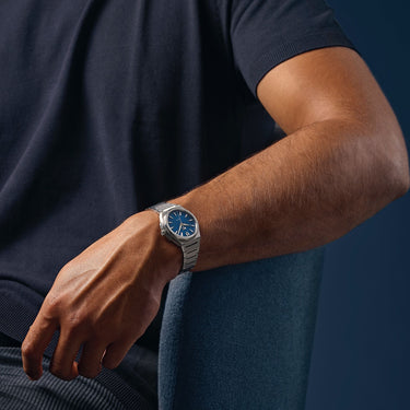 Christopher Ward The Twelve - Nordic Blue - Steel Bracelet - 38mm