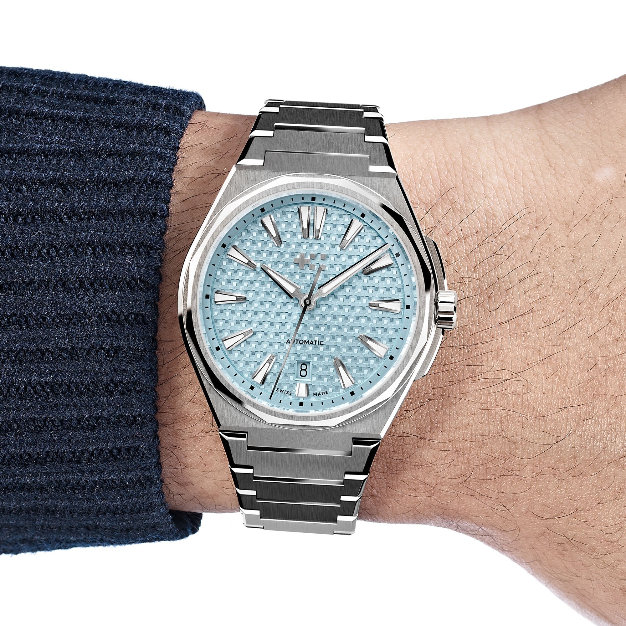 Christopher Ward C12 The Twelve Auto - 40mm - Glacier Blue - Image