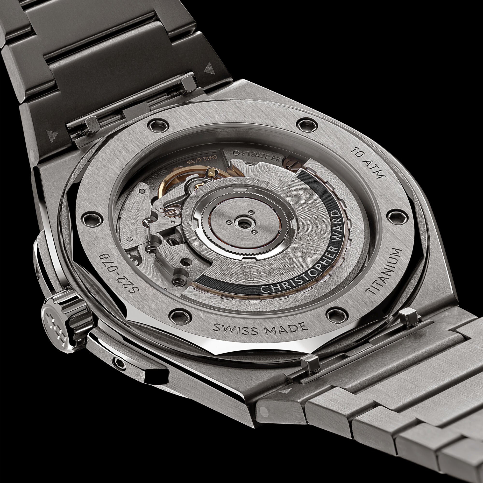 Christopher Ward The Twelve (Ti) - Astral Blue - The Twelve rubber - Image