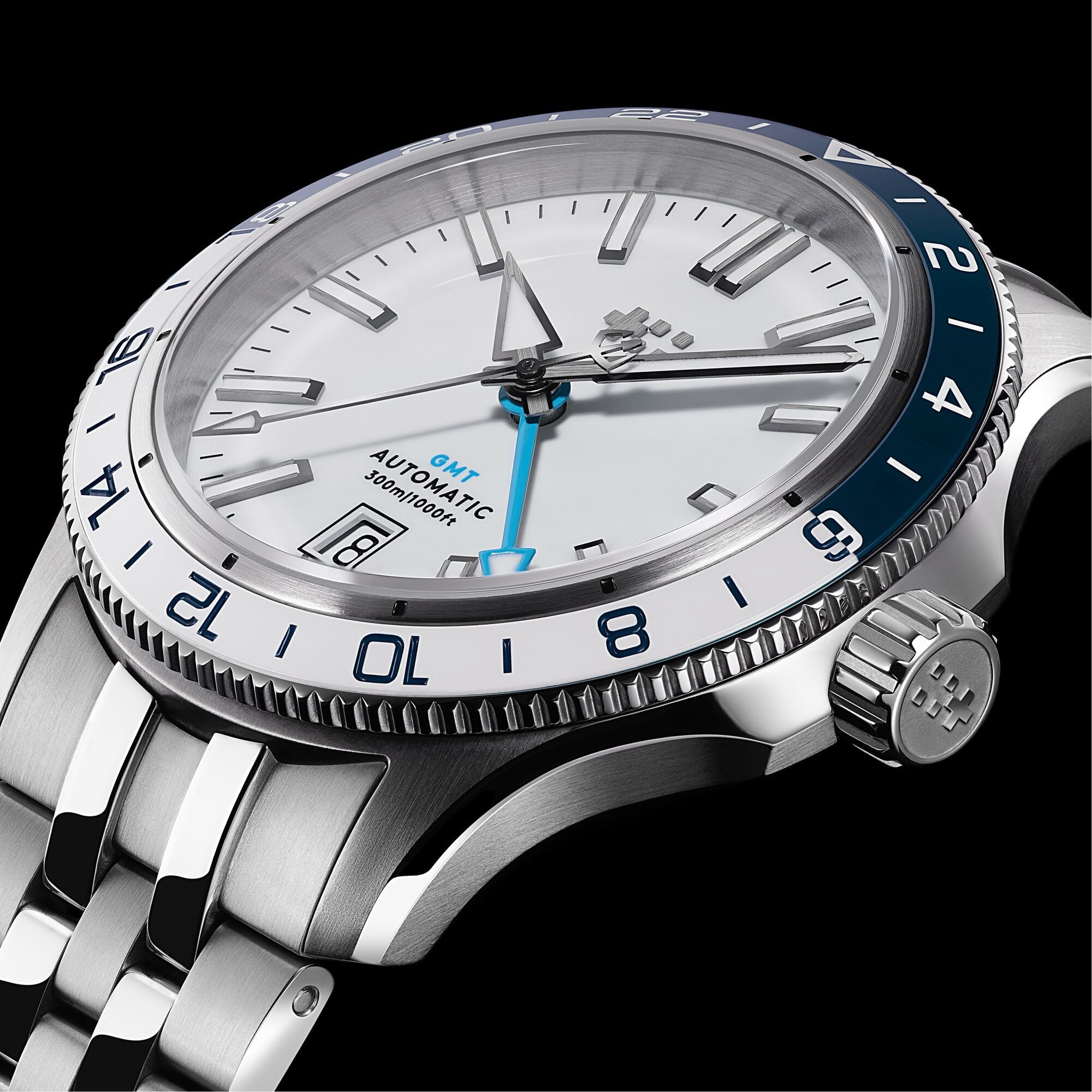 Christopher Ward C60 Trident GMT 300 - 40mm - White - Image