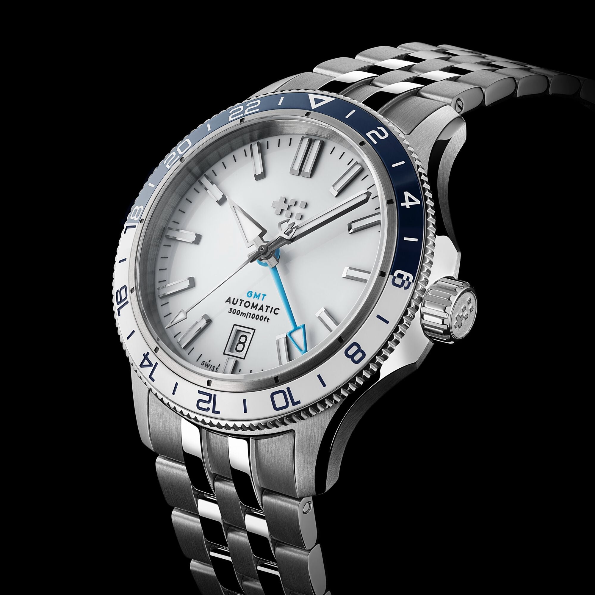 Christopher Ward C60 Trident GMT 300 - 40mm - White - Image