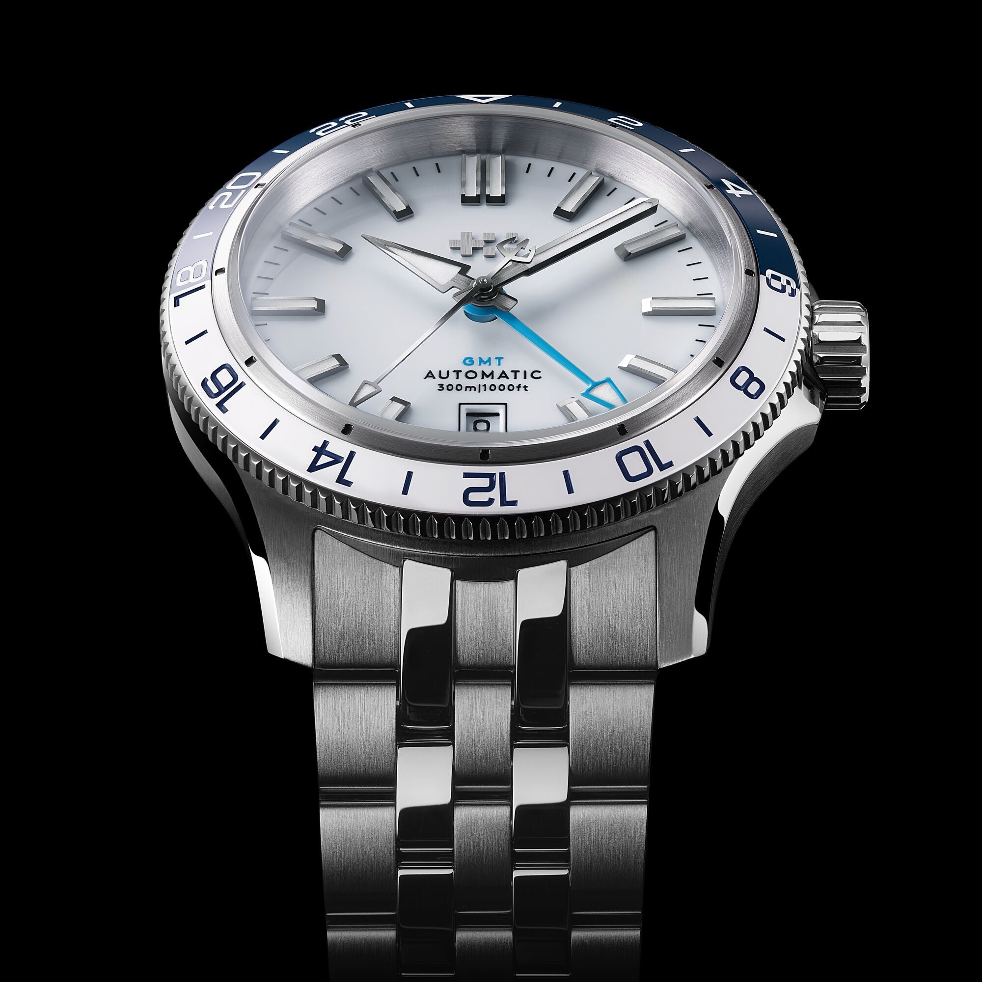 Christopher Ward C60 Trident GMT 300 - 40mm - White - Image