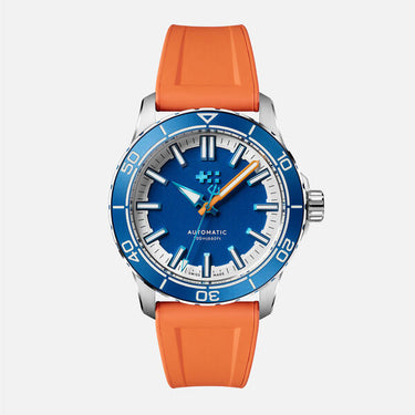 Pre-Order: Christopher Ward C60 Trident Reef 41mm - Helio Blue
