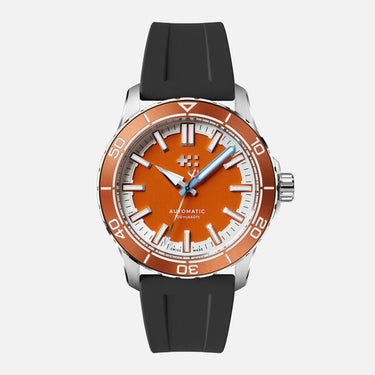 Pre-Order: Christopher Ward C60 Trident Reef 41mm - Tuba Orange