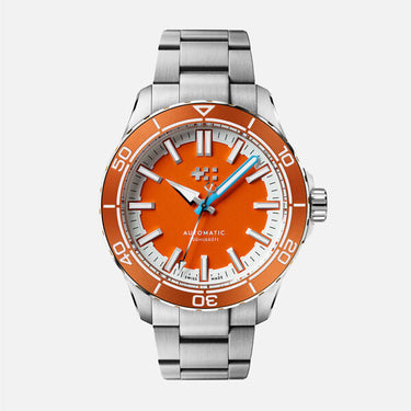 Pre-Order: Christopher Ward C60 Trident Reef 41mm - Tuba Orange