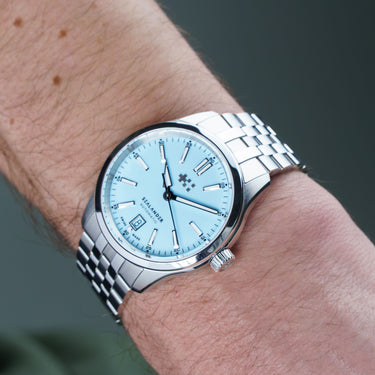 Christopher Ward C63 Sealander Automatic 39mm – Sky Blue