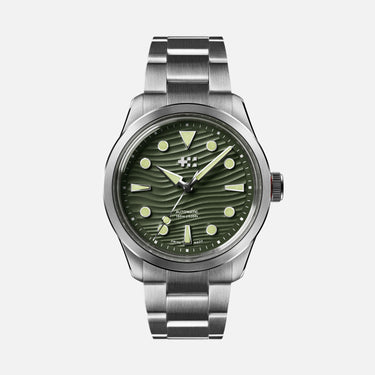 Christopher Ward C65 Dune Automatic Marram Stainless Steel - Bader Bracelet