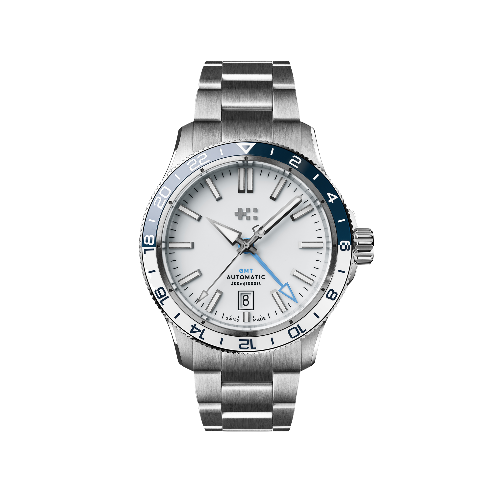 Christopher Ward C60 Trident GMT 300 - 40mm - White - Image