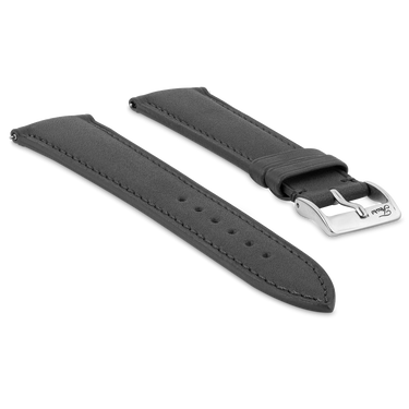 Fears Barenia Leather Pewter Grey Strap