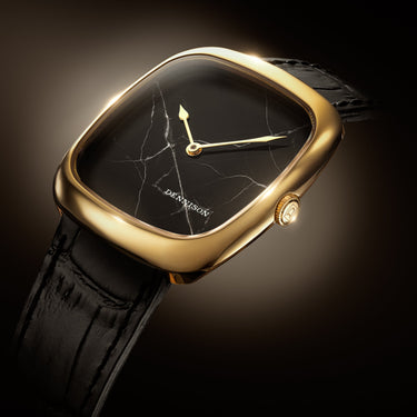 Dennison ALD Black Marble In Gold