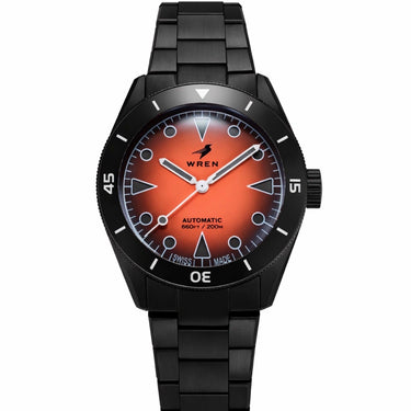 Wren X Ben's Watches Diver One Obsidian