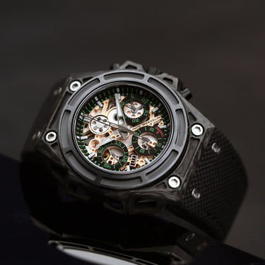 Linde Werdelin SPIDOSPEED CARBON GREEN – 3D MOVEMENT