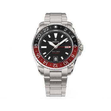 Monta Skyquest, Black Dial, Bi-Color Aluminum Bezel