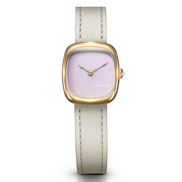 Dennison Mini Pink Malaysian Jade In Gold