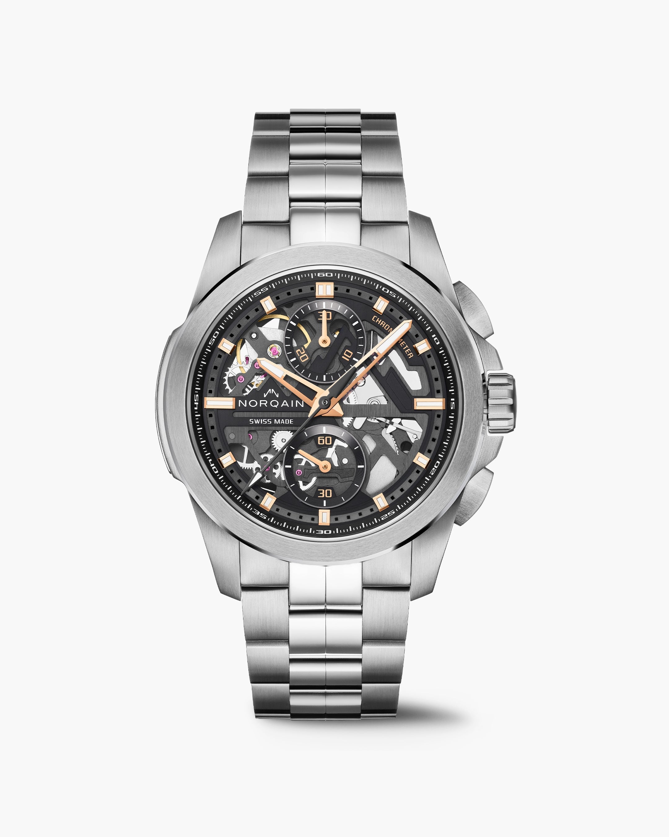 Independence Skeleton Chrono Steel