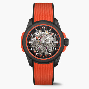 NORQAIN Wild ONE Skeleton 42mm - Coral