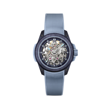 NORQAIN Wild ONE Skeleton 39mm Purple Ice Blue