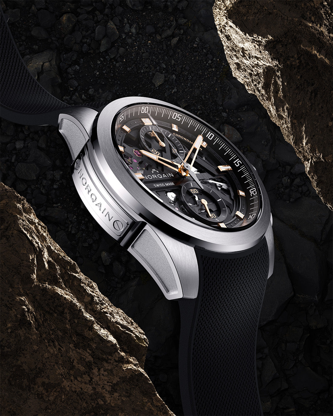 Independence Skeleton Chrono Steel