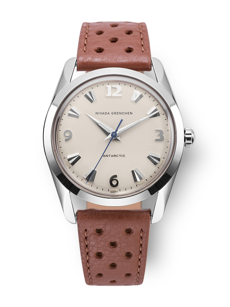 Nivada Grenchen Antarctic 35 mm - Eggshell White Luminova