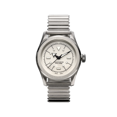 Serica Ref. 6190-2 M.S.L. Chronometer Polar White