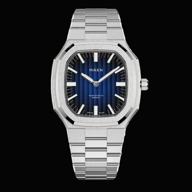 MAEN Manhattan 37 Ultra-Thin - Côtes de Genève Fumé Dial