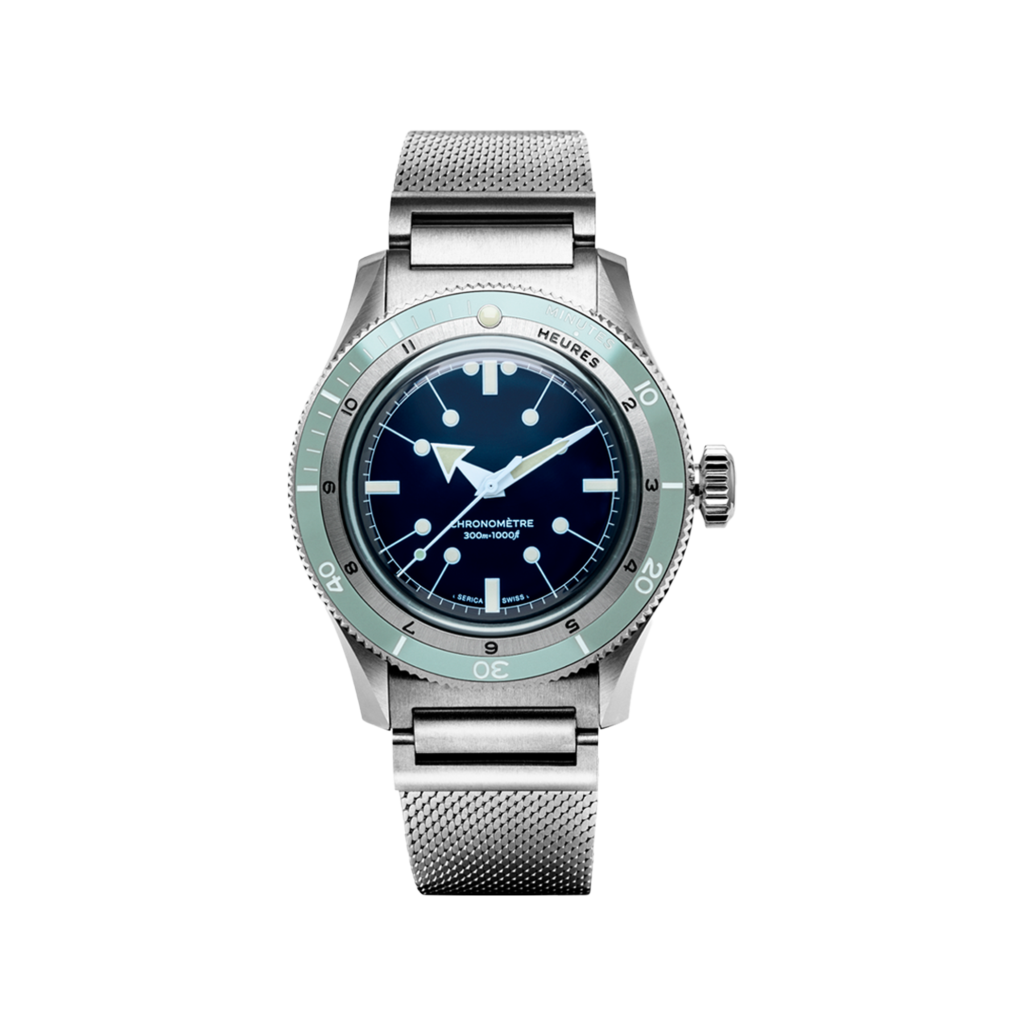 Serica 5303 Diving Chronometer Crystal Blue