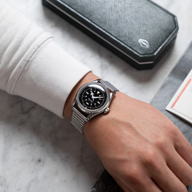 Serica 6190 M.S.L. Chronometer Enamel Black