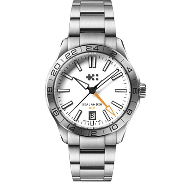 Christopher Ward C63 Sealander GMT 39mm – White