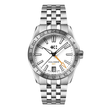 Christopher Ward C63 Sealander GMT 36mm – White