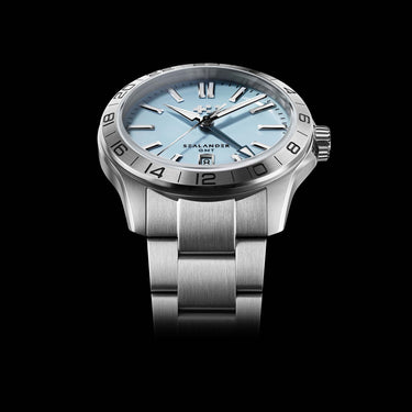 Christopher Ward C63 Sealander GMT 42mm – Sky Blue