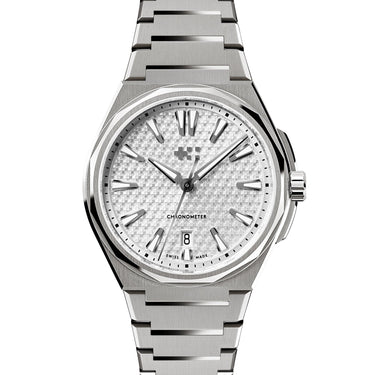 Christopher Ward The Twelve Titanium - Arctic White -  Non-Fumé 40mm
