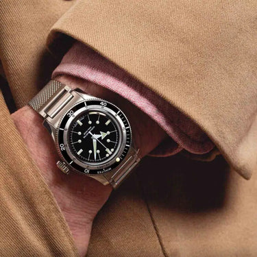 Serica Ref. 5303-1 Diving Chronometer Enamel Black