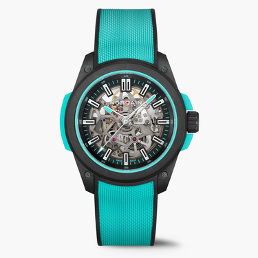 NORQAIN Wild ONE Skeleton 42mm - Turquoise